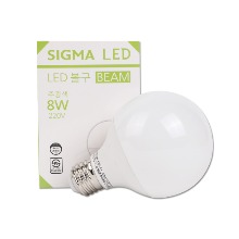 LED球泡灯8W西格玛短型