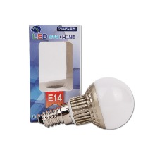 LED小型氪气灯泡LED E14 4.5W不透明城市迷你插口